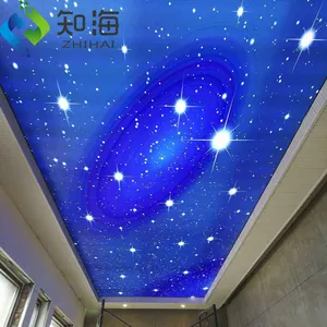 ZHIHAI Wohnzimmer Dekoration Pop Decke Design 3D PVC Deckenplatten