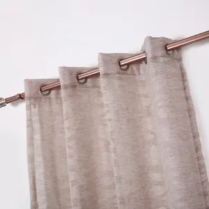 Elegan Modern Linen Terlihat Kain Tirai Impor dari China untuk Ruang Tamu Jepang Kamar Tidur