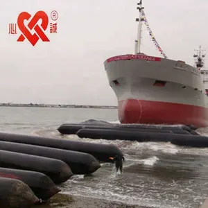 Peralatan laut tiup kantong udara kapal karet ponton mengambang