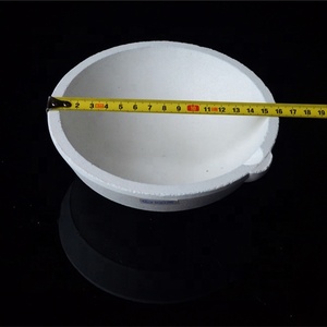 Platin eritme kullanımı sigortalı silika altın eritme çanak seramik erime botu - Product Image 2