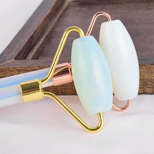 Newest Women Skincare Face <strong>Roller</strong> Rose Quartz <strong>Jade</strong> <strong>Roller</strong> Opalite <strong>Roller</strong> for Face Antia Aging - Product Image 3