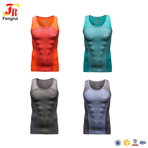 Profesional de los hombres de verano ropa de gimnasio logotipo personalizado chaleco sin mangas - Product Image 4