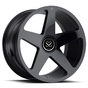 Roues de voiture de luxe en alliage forgé T6 SS de chine, jantes allemagne japon <span class=keywords><strong>19</strong></span> pouces SAE J2530 Standard pour voiture de luxe 6061 - Product Image 1