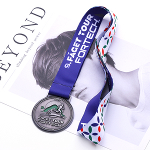 Personalizado diseño personalizado de metal redondo deportes tour corriendo medallas - Product Image 3