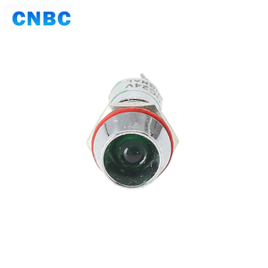 10 Mét Đường Kính Mini Kim Loại Sliver Red Led Màu Xanh Lá Cây 12V 110V 220V 230V Led Chỉ Số Ánh Sáng Đèn Tín Hiệu Với Pins - Product Image 2