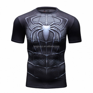 Ropa <span class=keywords><strong>de</strong></span> hombre <span class=keywords><strong>Marvel</strong></span> vengadores Super Héroes <span class=keywords><strong>Superman</strong></span> hombre Camiseta 3d impreso sublimación <span class=keywords><strong>de</strong></span> compresión <span class=keywords><strong>de</strong></span> manga corta Tops - Product Image 1