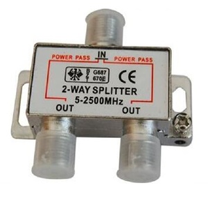 ตัวแยก<span class=keywords><strong>2</strong></span>ทาง<span class=keywords><strong>5</strong></span>-<span class=keywords><strong>1000Mhz</strong></span> ชุบนิกเกิล - Product Image 1