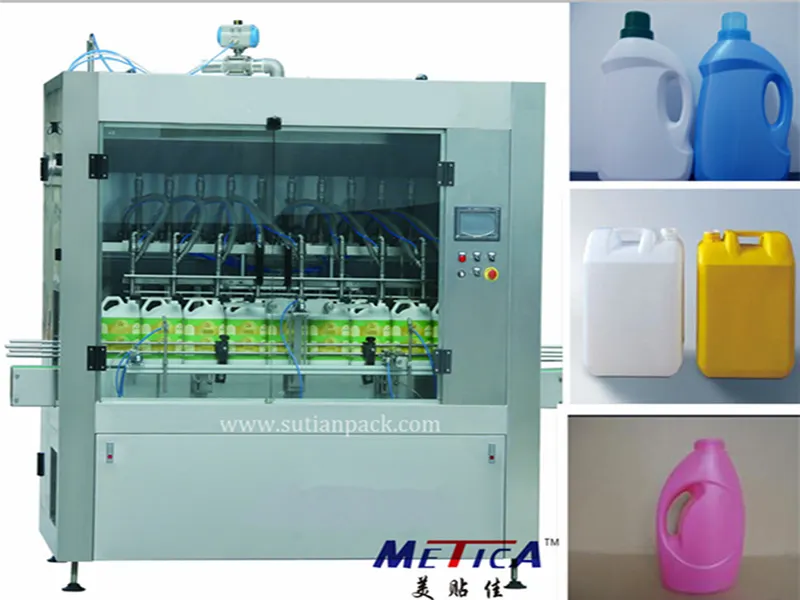 Automatic tomato sauce bottle filling machine and piston type filler supplier