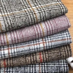 Vải Tweed len pha polyester mới nhất năm 2019 dành cho áo khoác - Product Image 4