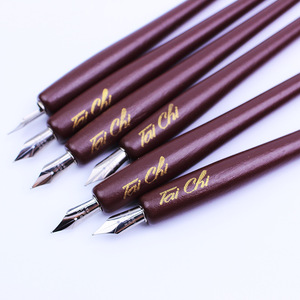 Nuovo! Penna di calligrafia <span class=keywords><strong>Set</strong></span> Dip Penna <span class=keywords><strong>Set</strong></span> e 4 inchiostri e In Più 5pcs Metallo Pennino Penne di Scrittura Calligrafia <span class=keywords><strong>set</strong></span> - Product Image 3