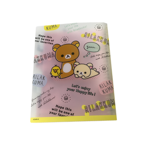 Pp bìa cứng A4 Kích thước giấy tùy chỉnh trình bày cuốn sách treo nhựa thư mục tập tin lưu trữ tài liệu Chất kết dính - Product Image 3