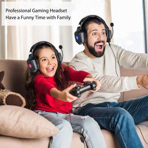 <span class=keywords><strong>ONIKUMA</strong></span> Auriculares Gaming Stereo <span class=keywords><strong>K8</strong></span> Auriculares de Diadema con microfono con 3.5 mm Jack Luz LED para PC violeta - Product Image 6