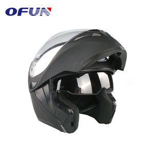 OFUN Materiale ABS di Alta Qualità Aperto del Motociclo Del Fronte Casco Casque <span class=keywords><strong>Moto</strong></span> - Product Image 2