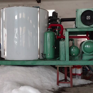 Machine à glaçons en flocons de 10 tonnes avec refroidissement par eau, pour la pêche industrielle - Product Image 2