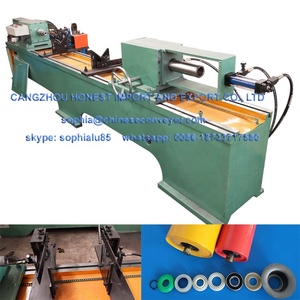 Rouleau de convoyeur de tuyau aléseuse/tuyau deux extrémités tournant machine de trou - Product Image 5