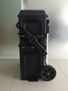 스탠리 팻맥스 스타일 적층형 트롤리 공구함 플라스틱 이동식 롤러 공구함 맞춤 색상 가능 - Product Image 2