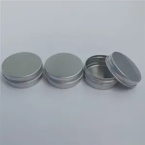 15ml Aluminum Round Tins Screw Top Cans Metal Tins With Lids Travel Storage Jars Storage Containers Box