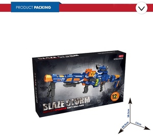 Pistola de juguete eléctrica para niños, Arma de juguete semiautomática B/O - Product Image 6