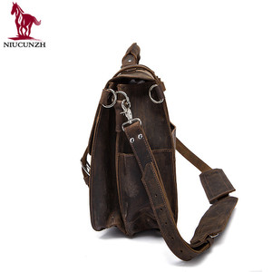 OEM 8072 Retro Vintage café cinturón decorativo <span class=keywords><strong>bolsos</strong></span> de cuero de Caballo Loco sobre el hombro bolsas para los hombres venta - Product Image 2