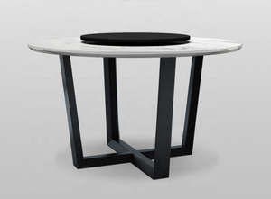 Meubles <span class=keywords><strong>de</strong></span> salle à manger modernes <span class=keywords><strong>de</strong></span> luxe dessus <span class=keywords><strong>de</strong></span> table en marbre cadre en bois massif ensemble <span class=keywords><strong>de</strong></span> tables à manger rondes meubles <span class=keywords><strong>de</strong></span> maison 8 <span class=keywords><strong>chaises</strong></span> en bois 1 pièce - Product Image 5