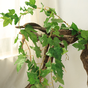 Guirlande de fausses feuilles de <span class=keywords><strong>lierre</strong></span> artificielles, décoration végétale verte, plante grimpante artificielle pour mur, fête, mariage, décoration de <span class=keywords><strong>chambre</strong></span> et de maison - Product Image 2
