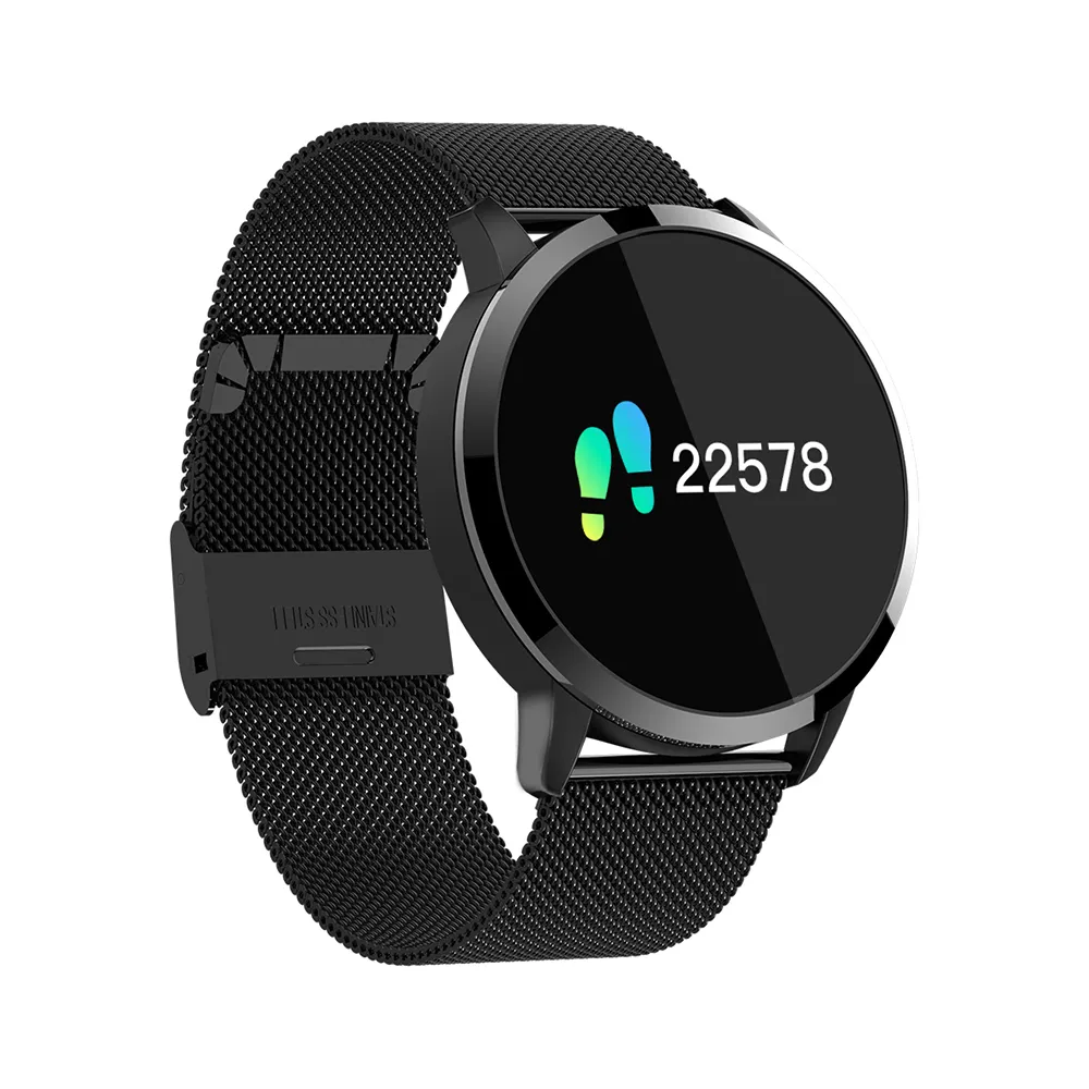 Hot sale activity tracker health wristband heart rate monitor fitness watch smart wrist band Q8
