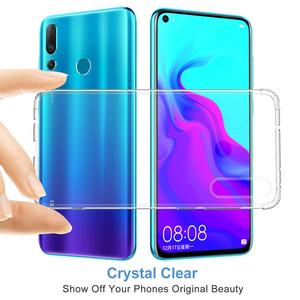 ATOUCHBO Chống Sốc Linh Hoạt Trong Suốt Rõ Ràng Mềm <span class=keywords><strong>TPU</strong></span> Trở Lại Điện Thoại Vỏ Bìa Armor Bảo Vệ Trường Hợp đối với Huawei Nova 4 6.40" - Product Image 4