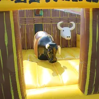 2019 Parque de Atracciones Juegos Juguetes inflables paseo toro mecánico para la venta