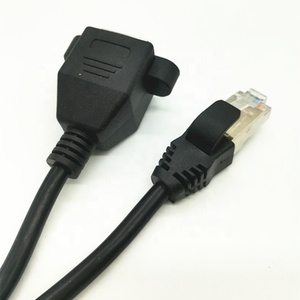 แมว5e RJ45อีเธอร์เน็ตชายกับหญิงแผงเมาสายเคเบิลต่อขยาย - Product Image 2