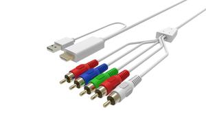 HDMI 에 Component Video YPbPr (암) 5RCA RGB Cable Converter 어댑터 1080 마력 와 <span class=keywords><strong>RCA</strong></span> <span class=keywords><strong>Audio</strong></span> <span class=keywords><strong>Output</strong></span> 대 한 PC Laptop TV 프로젝터 - Product Image 3