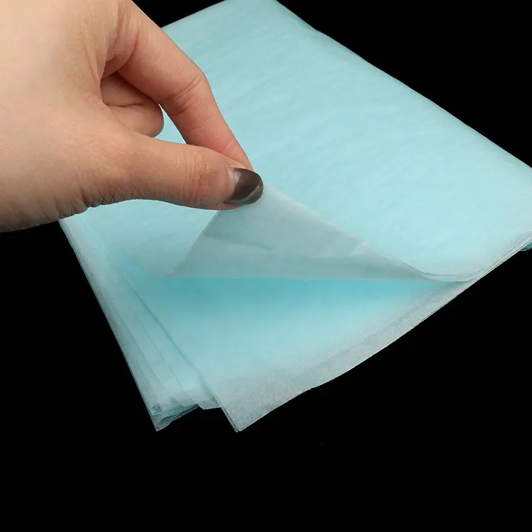 Kişiselleştirilmiş tasarım özel renkli boş geri dönüşümlü sarma doku kağıtları için hediye ambalaj