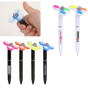 China Supplier Wholesale Fancy Multifunction Novelty Custom logo <strong>Fidget</strong> Spinner <strong>Pen</strong> - Product Image 1