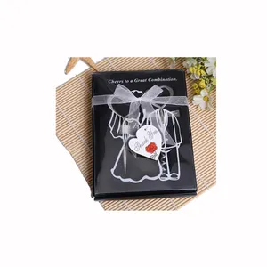 Best Selling Opener and Stopper Set Wedding Gifts for Guests Box Wedding Favors