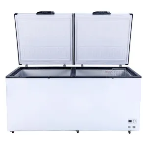 dondurucu 500 Suppliers-Home used top solid door walk in chest fridge freezer for sale