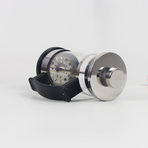 Cafetière à piston en verre écologique de 350 ml (12 oz) avec couvercle, pour une portion individuelle, théière, cafetière, bouilloire - Product Image 4