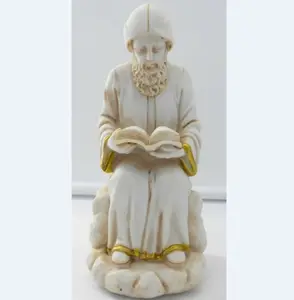 St Charbel Makhlouf aziz lübnan kutsal heykelcik Charbel heykeli okuma