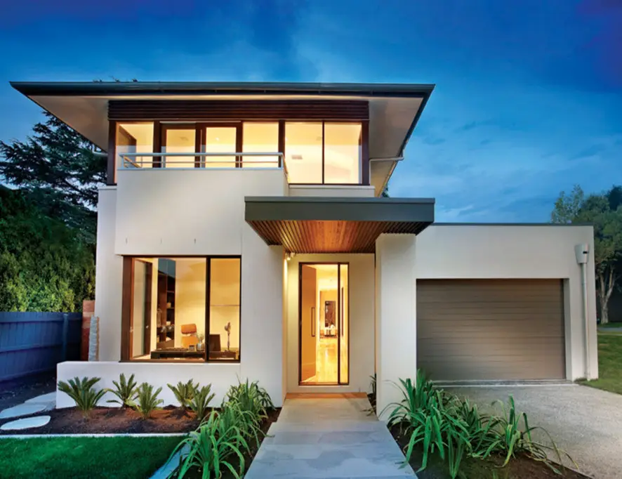 Maison de Villa en bois de teck massif, maison Simple, moderne et préplumée, luxueux, modulaire