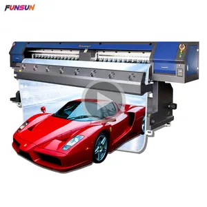 Big discount 3.2m 10ft DX5/DX7 Head 1440dpi Fast Speed Large Format Outdoor Flex Banner Printer Sticker Printing Machines