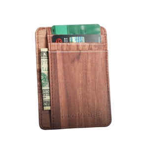 Slim cartera RFID bolsillo delantero cartera minimalista <span class=keywords><strong>seguro</strong></span> Delgado titular <span class=keywords><strong>de</strong></span> la tarjeta <span class=keywords><strong>de</strong></span> crédito - Product Image 1