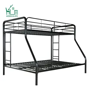 Amostra grátis Twin Over Full Futon Black Metal fundo duplo beliche com duplo no fundo - Product Image 1