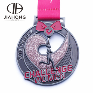 Personnalisé 2d 3d métal <span class=keywords><strong>santé</strong></span> courir médaille de finition pour les femmes - Product Image 1