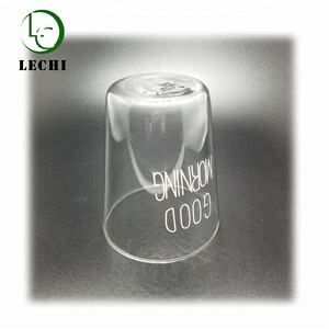 300 ML résistant à la chaleur à haute teneur en borosilicate verre thé tasse à café tasse de jus avec <span class=keywords><strong>bonjour</strong></span> logo - Product Image 4