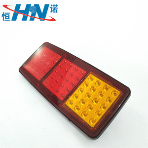 Larga vida Camión Remolque LED Luz lateral Indicador de autobús Luz de trabajo del vehículo Luz ámbar Color rojo - Product Image 3