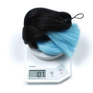 Crochet trenzado Ombre 60 colores <span class=keywords><strong>Kanekalon</strong></span> 24 pulgadas extensión del <span class=keywords><strong>pelo</strong></span> trenzado trenzas de Crochet trenzas Jumbo - Product Image 5