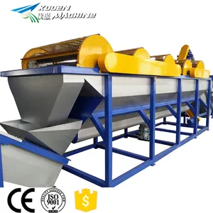 Afval plastic recycling metaaldetector wasmachine