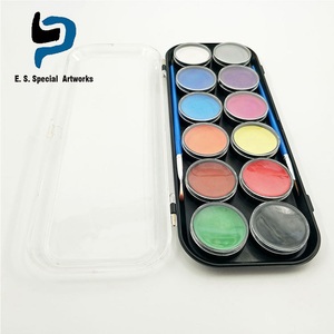 Venta al por mayor fácil quitar 12 Color <span class=keywords><strong>pintura</strong></span> de <span class=keywords><strong>cara</strong></span> de <span class=keywords><strong>Halloween</strong></span> Navidad Ester de la <span class=keywords><strong>cara</strong></span> y el cuerpo de <span class=keywords><strong>pintura</strong></span> - Product Image 5