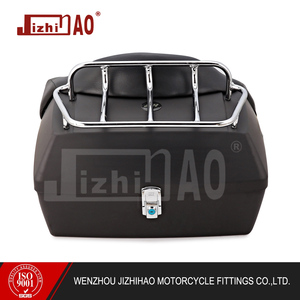 Coque supérieure de moto pour HARLEY et HONDA, <span class=keywords><strong>avec</strong></span> grand <span class=keywords><strong>dossier</strong></span> et support supérieur - Product Image 1