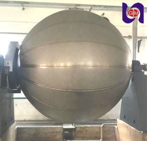 مصغرة المحمولة القنب اللب مطحنة غسالة المقاوم للصدأ دوارة Sphericial Digester - Product Image 2