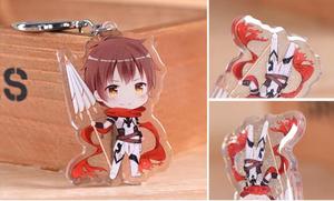 LLavero de acrílico impreso personalizado con imagen de estilo de dibujos animados hecho de plástico duradero - Product Image 5