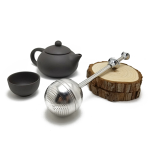 High Quality Egg-Shaped <strong>Tea</strong> <strong>Infuser</strong> and Strainer Stainless Steel with Handle Lid Ball-Shaped Filter Utensil for <strong>Tea</strong> Coffee - Product Image 2